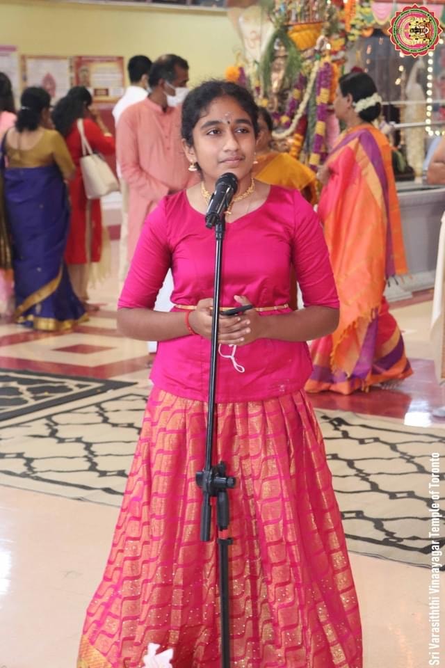Abesha Umeskumar, Carnatic classical vocalist